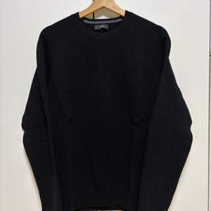 (M)띠어리 자고 니트 블랙 이미지