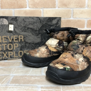 슈프림X노스페이스 supreme 슈노 낙엽 패딩 부츠 중고제품 팝니다.