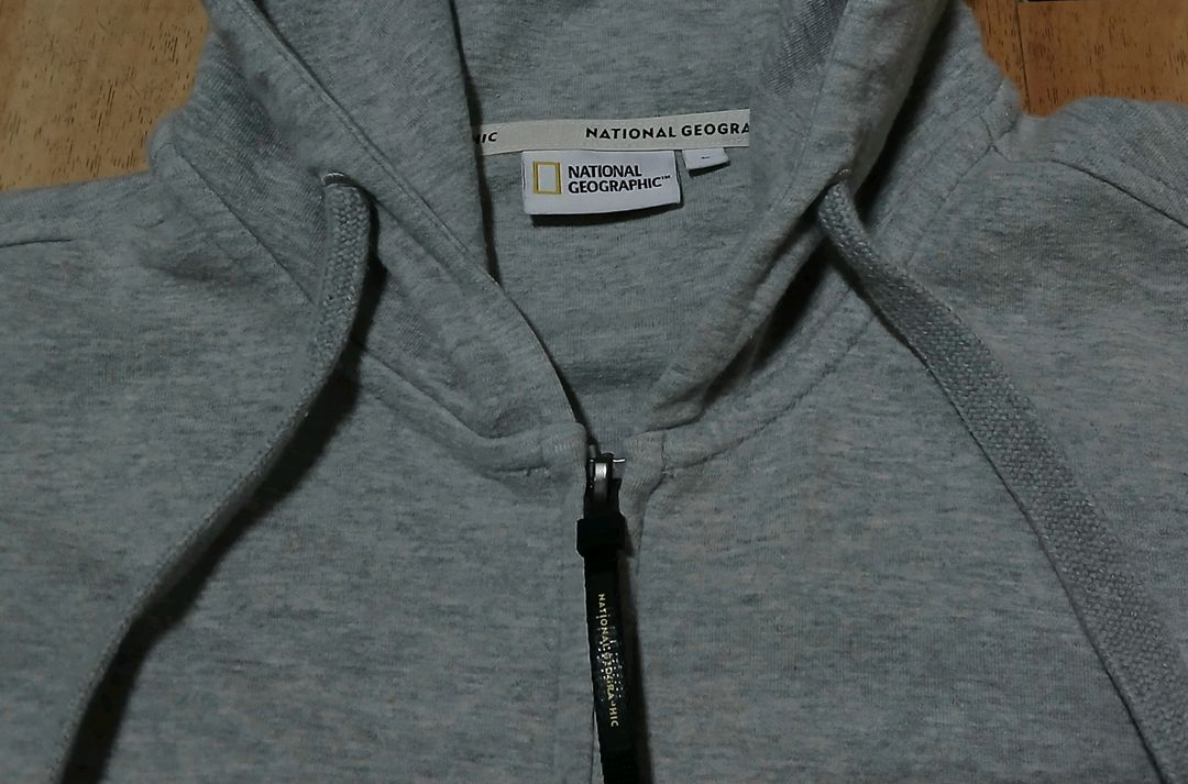내셔널지오그래픽 100사이즈 풀집업 후드상의--2
