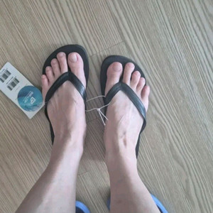 밸롭 블랙 쪼리 슬리퍼 새상품