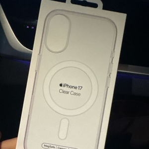 애플 정품 아이폰17 맥세이프 클리어 케이스