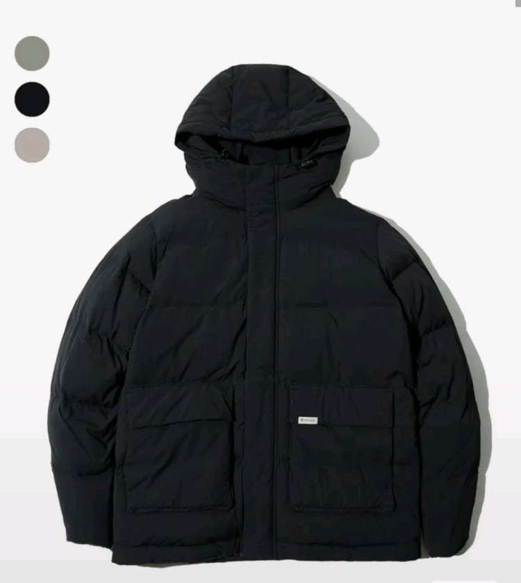 스노우피크 구스다운 자켓 105 블랙 새제품 이미지