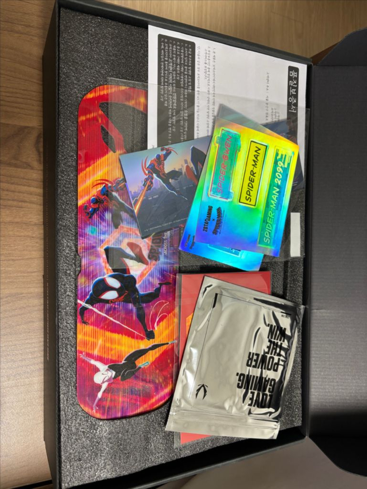 ZOTAC GAMING 지포스 RTX 4070 AMP AIRO D6X 12GB 스파이더맨 : 어크로스 더 유니버스--2