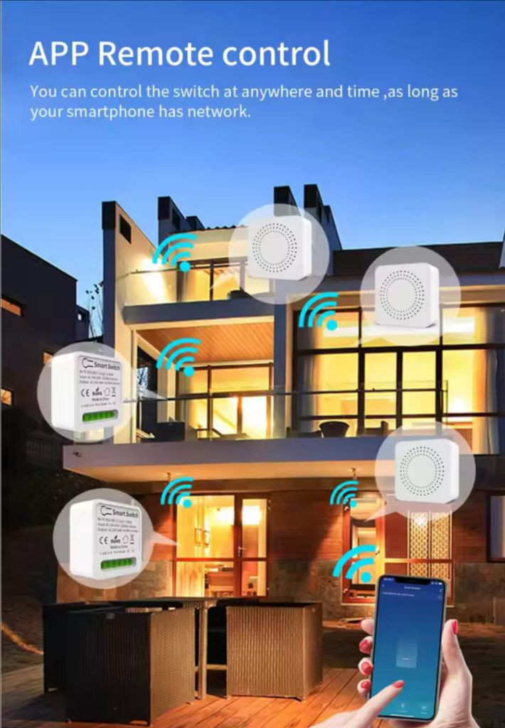WiFi 스마트 스위치 모듈 1채널 이미지