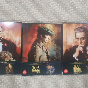 대부 시리즈 4K스틸북 판매합니다