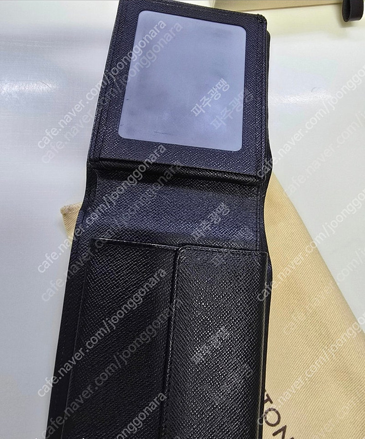 루이비통N63074 다미에 그라피트 캔버스 플로린 월릿 남성 반지갑 정품27만원 사은품 드립니다--3