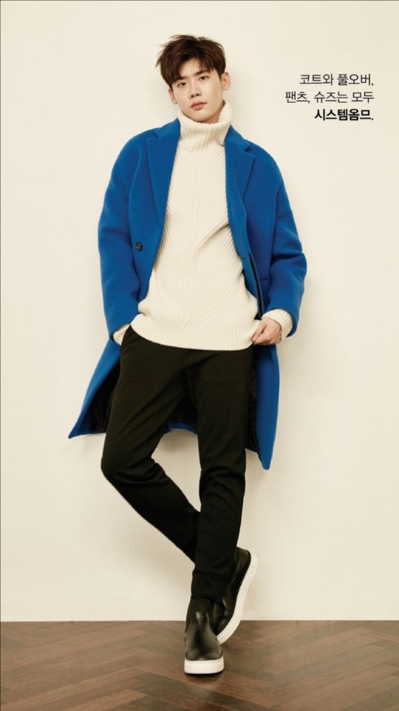 시스템옴므 캐시미어 코발트블루 오버핏 코트 95사이즈--6