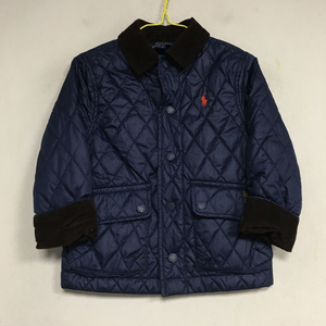 랄프로렌폴로 키즈 코듀로이카라 퀼팅 자켓 4Y 이미지