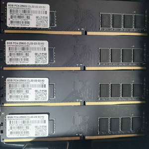 geil ddr4-3200 cl22 (8GB) 4장