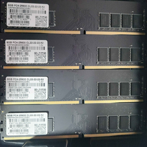 geil ddr4-3200 cl22 (8GB) 4장