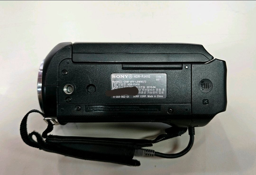 소니 풀HD 캠코더 핸디캠 HDR-PJ410 광학30배 콘서트카메라 브이로그카메라--3