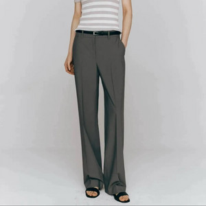 지오다노 스트레이트 쿨 슬랙스 그레이 25