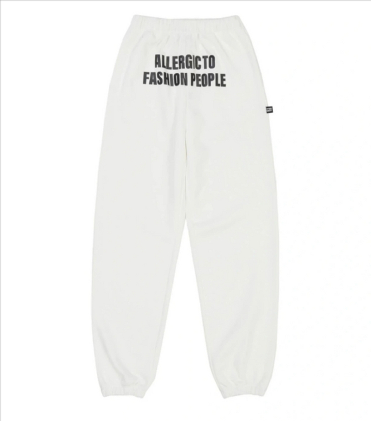유희 ALLERGIC 티셔츠 조거팬츠 트레이닝 세트 셋업--6