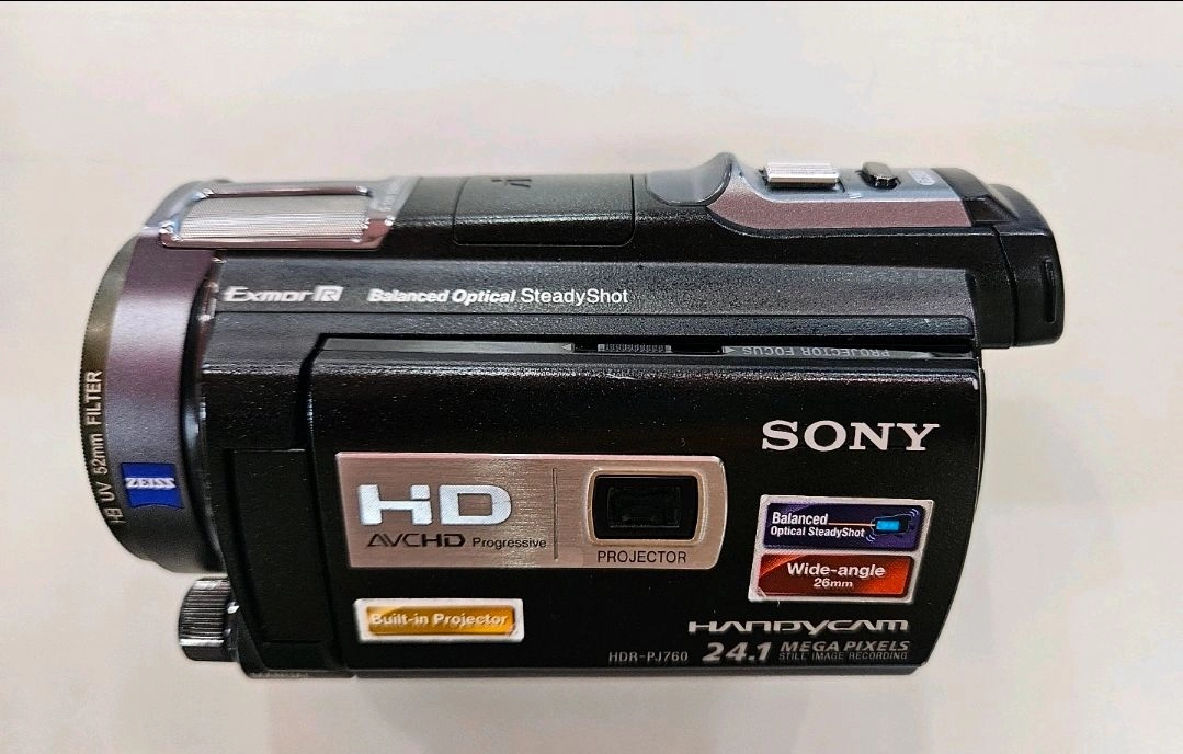 소니 풀HD 캠코더 핸디캠 HDR-PJ760 광학10배 디지털120배줌 유투브카메라 콘서트캠코더 이미지