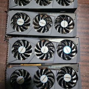기가바이트 rx6600 고장 4개 일괄