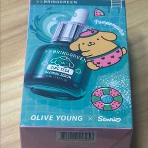 미개봉, 새상품) 브링그린 징크테카 트러블 세럼 폼폼푸린 마그넷클립 헤어핀 리필 기획 태닝 산리오 올리브영 올영