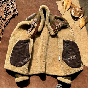 호주산 메리노 천연 양가죽 시어링 무스탕 자켓 무탕 가죽 잠바