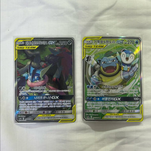 포켓몬 카드 희귀 특일 2장 이미지