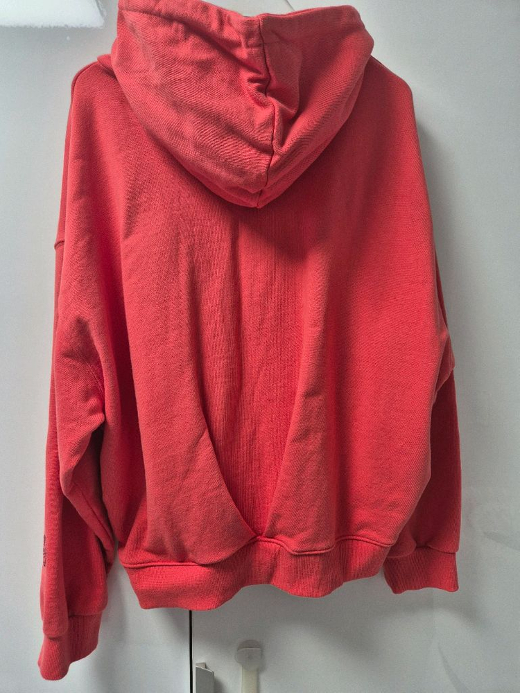 몸빼 트윙클 후드 스웨트셔츠 오렌지 프리사이즈--7