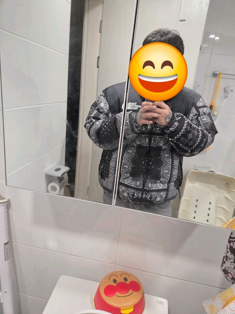 노스페이스 눕시 반다나 이미지