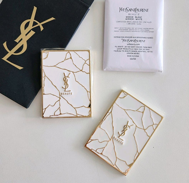 입생로랑 뷰티 정품 시그니처 미러 입생로랑 시그니처 거울 입생로랑 홀리데이 미러--3