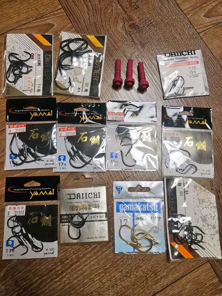 돌돔 바늘 소모품--5