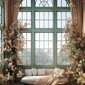 촬영 배경천 숲속배경, 창문배경 200x300cm 4개 팝니다