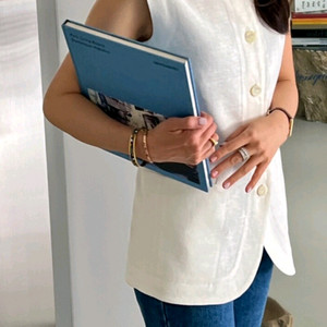 쎄모먼 블라우스 베스트 36사이즈