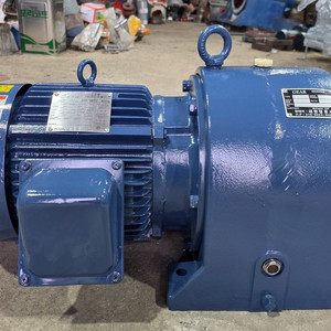 중고 최고품질 기어드감속기모터, 10HP, 1/10, 효성감속기 제품, 기어드감속기모터 판매