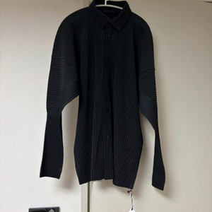 [4]옴므플리세 먼슬리 카라 셔츠 자켓