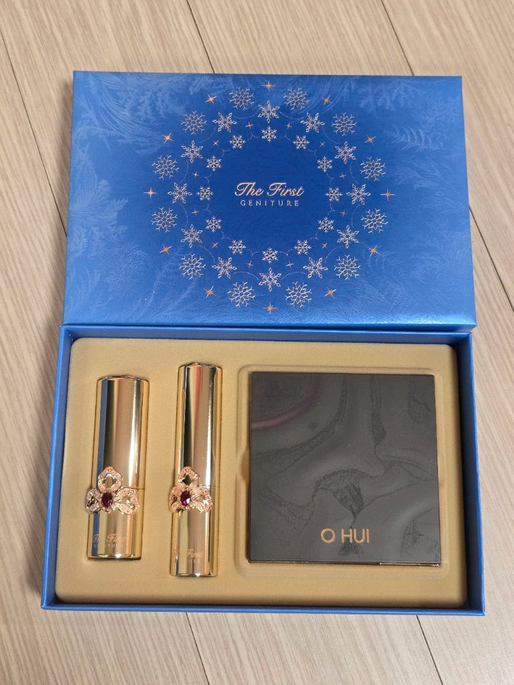 오휘 더 퍼스트 홀리데이기획 립스틱 섀도우 듀오세트 (미개봉 실사있음)--2