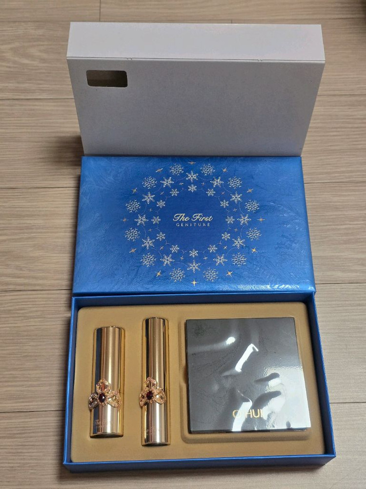 오휘 더 퍼스트 홀리데이기획 립스틱 섀도우 듀오세트 (미개봉 실사있음)--4