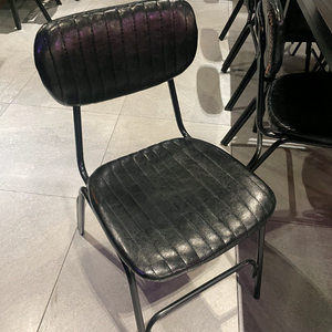 블랙 가죽 업소용 의자 28개