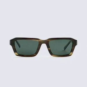 자라 25fw 직사각형 다크 올리브 프레임 선글라스 2907 312