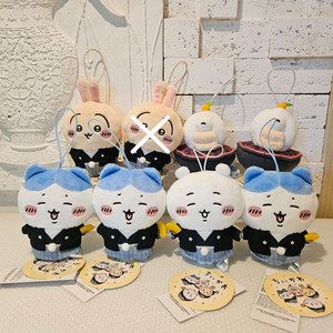 나가노 먼작귀 치이카와 하치와레 우사기 설날 요괴 누이 스트랩 키링 가방고리 인형 이미지