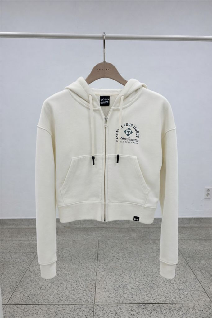 언더아머 프로젝트락 여성 크롭후드집업sm(44-55)--1