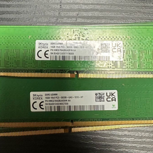 SK하이닉스 데스크탑메모리 DDR5-5600 (16GB) 9개