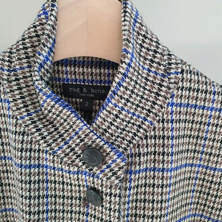 랙앤본 하운드체크 블레이저 자켓--1