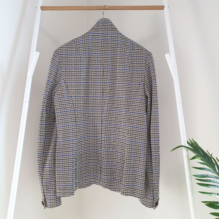 랙앤본 하운드체크 블레이저 자켓--4