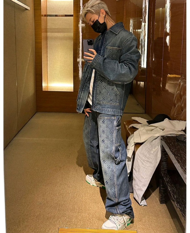 루이비통 워크웨어 데님 자켓 이미지