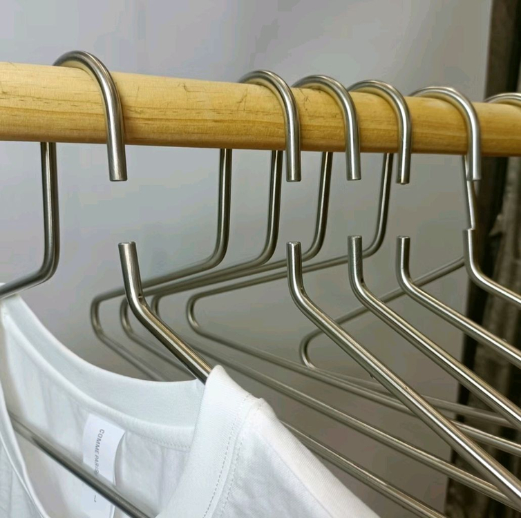 역대 가장 두꺼운 304통스텐 일체형 옷걸이 10개--2