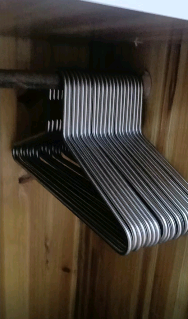 역대 가장 두꺼운 304통스텐 일체형 옷걸이 10개--8