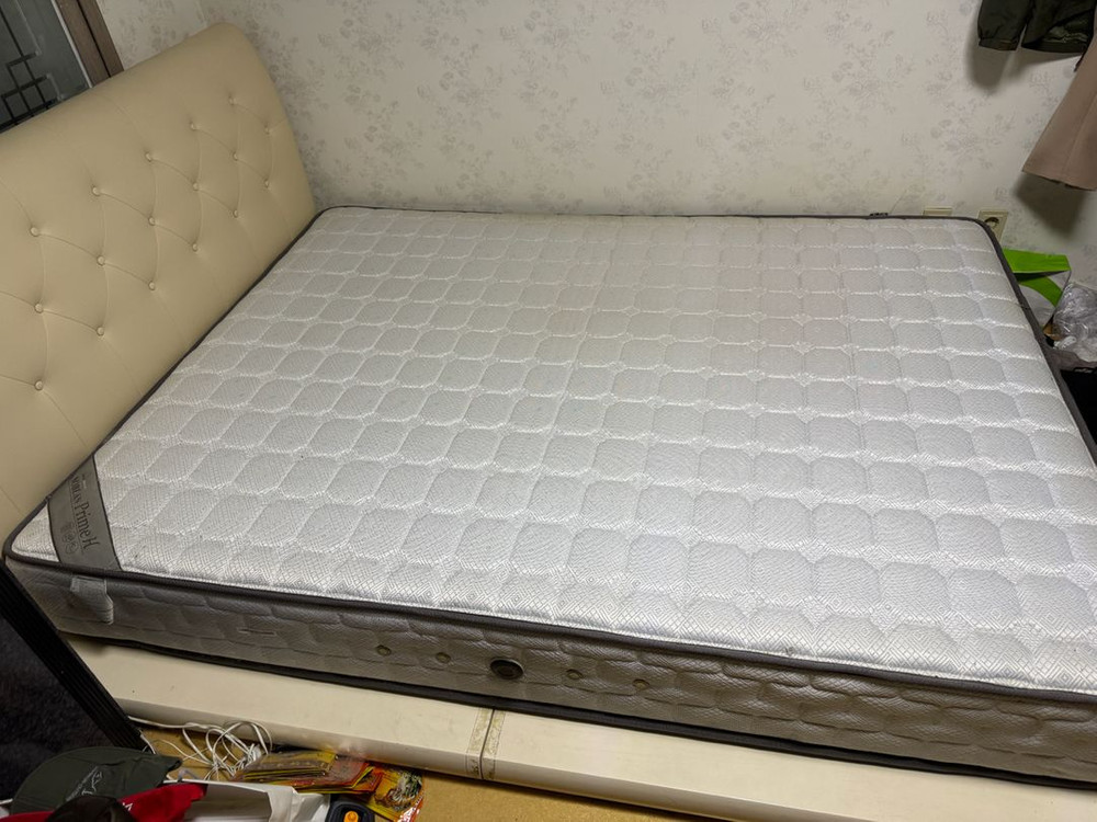 EMONS 프리미엄 저상형 침대 퀸사이즈--1