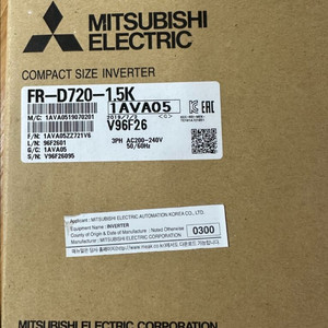 미쓰비시 인버터 FR-D720-1.5K-새상품