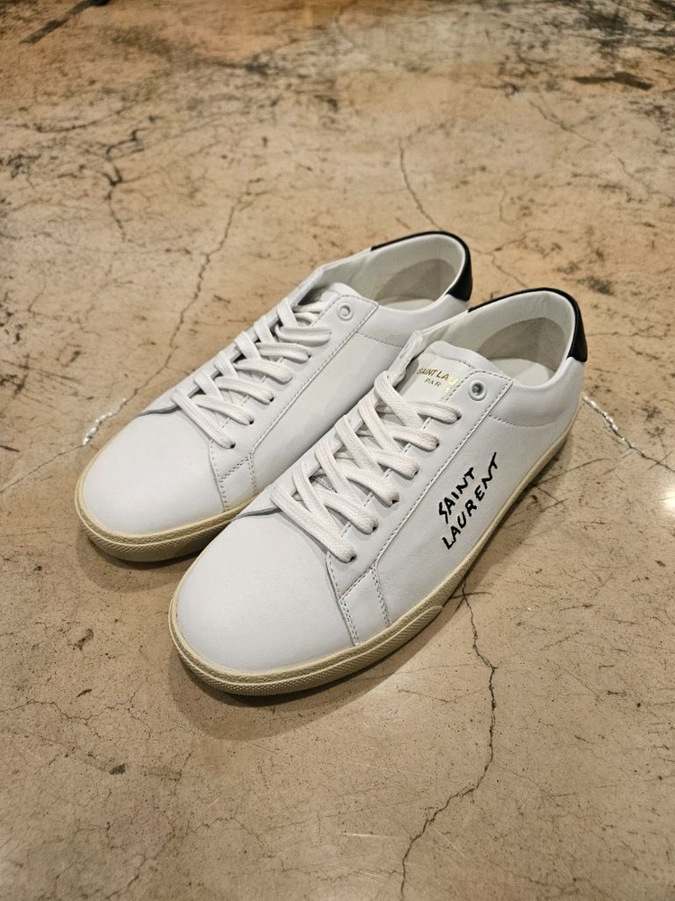 생로랑 코트 클래식 남자 스니커즈 미착용 새상품 사이즈 40--2