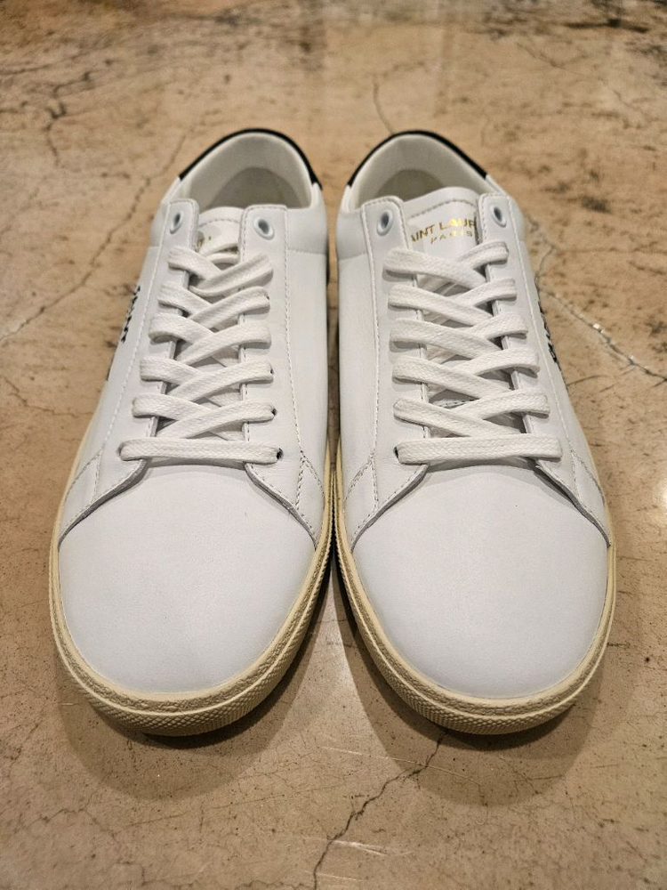 생로랑 코트 클래식 남자 스니커즈 미착용 새상품 사이즈 40--5