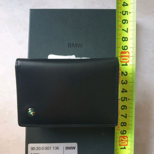 BMW 정품 카드 명함지갑 (소가죽블랙) 새상품