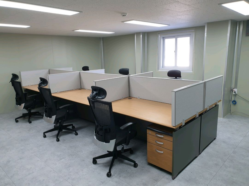 파티션 책상 의자 서랍 회의용테이블 수납장 책장 철제캐비넷 철재옷장 회의용의자 원형테이블 포밍탁자--4