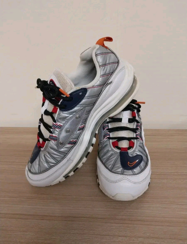 여성 나이키 에어맥스 98 프리미엄 스타피쉬 운동화 (245)--2