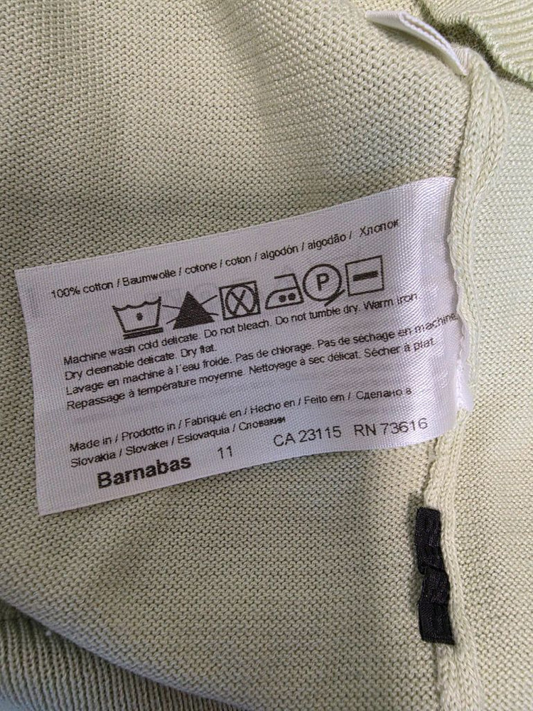 BOSS V넥 니트 멜론색 XL--7